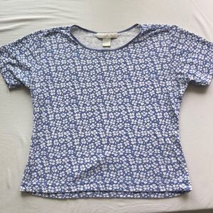 Floral tee